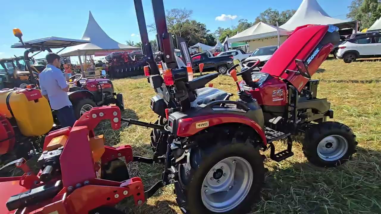 Estande da Yanmaq Londrina-PR  na 30° Expotécnica em Sabáudia-PR