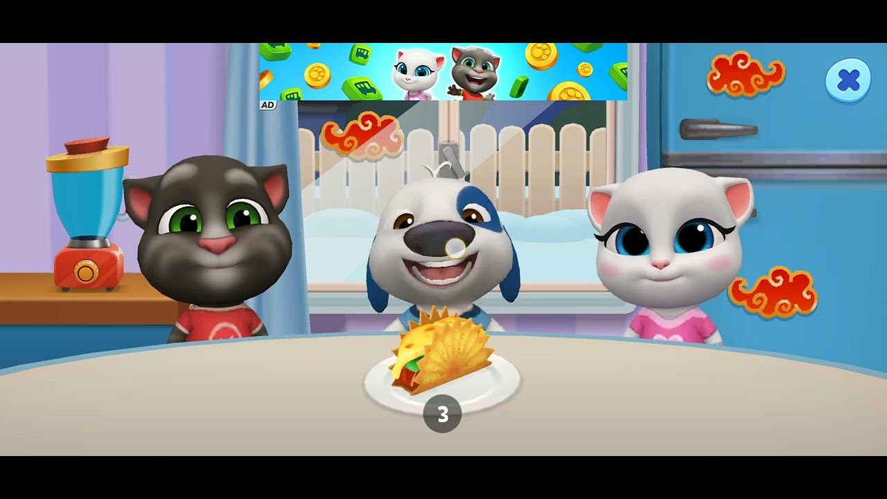 My Talking Tom Friends - Part -1 | Take Care & Dress up Pet Games || Gameplay #game #viral #youtube 