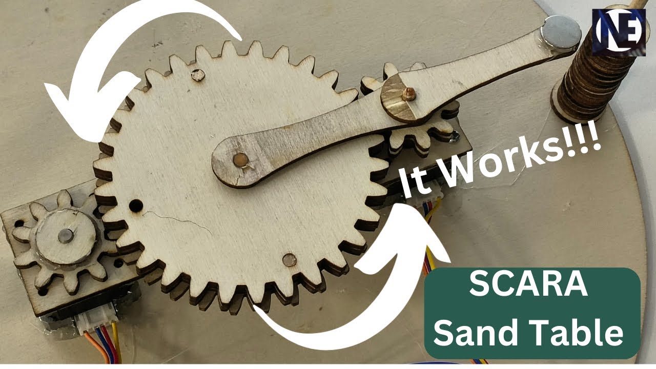 Sisyphus Kinetic Sand Table: Exploring Reverse Kinematics Unveiled!