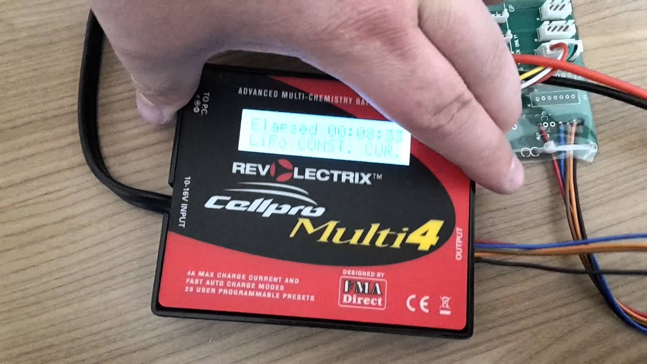 Revolectrix CellPro Multi 4 - Lipo fast charge