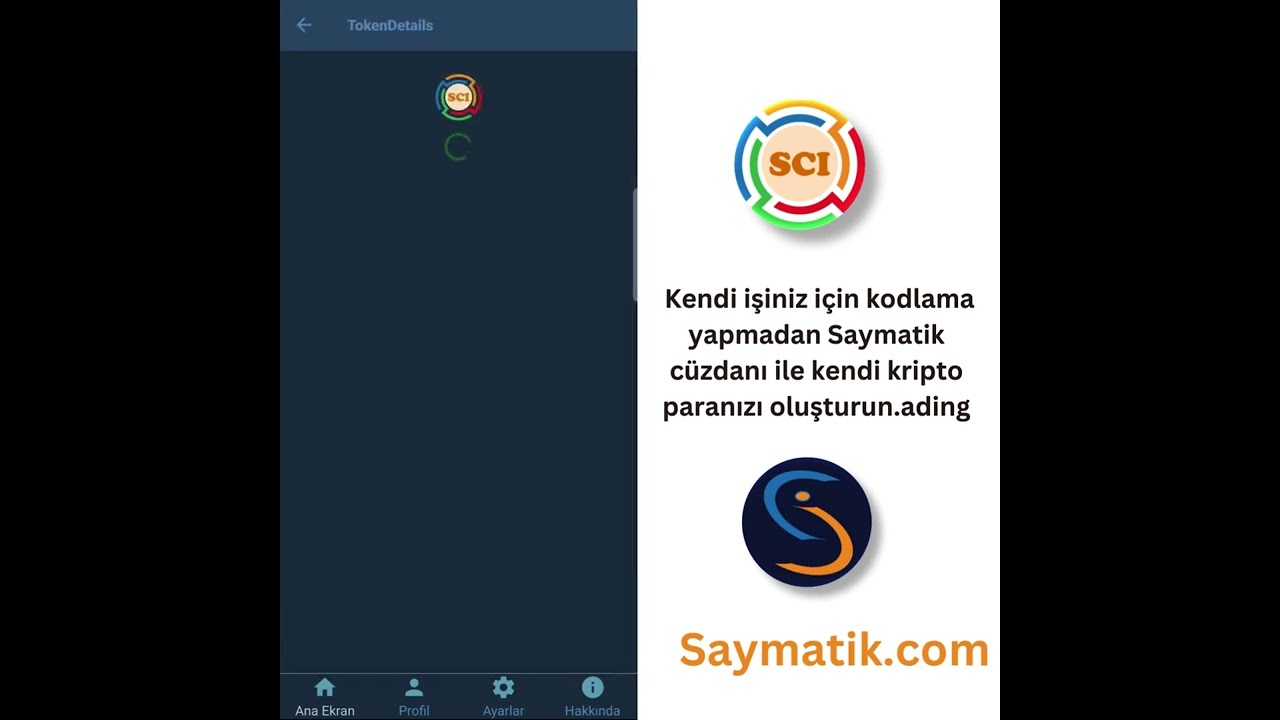 Saymatik c&uuml;zdan iki dakikada kendi kripto paranız oluşturun