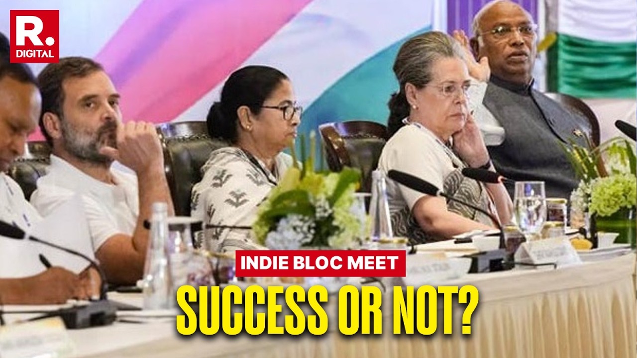 INDIA Bloc Janbandhan Meeting: Opposition Unity Fake? BJP Mocks Rahul Gandhi & Mamata Banerjee