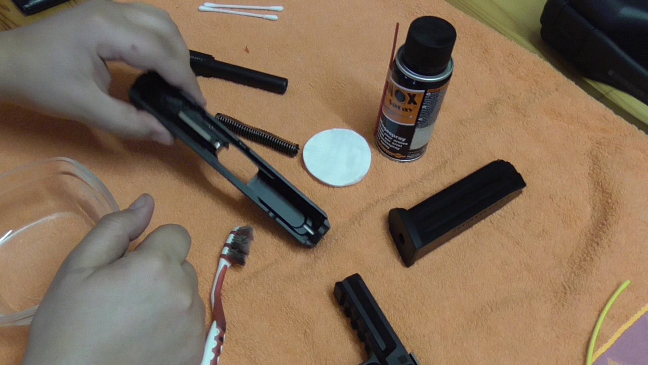 Démontage et nettoyage du pistolet HK SFP 9