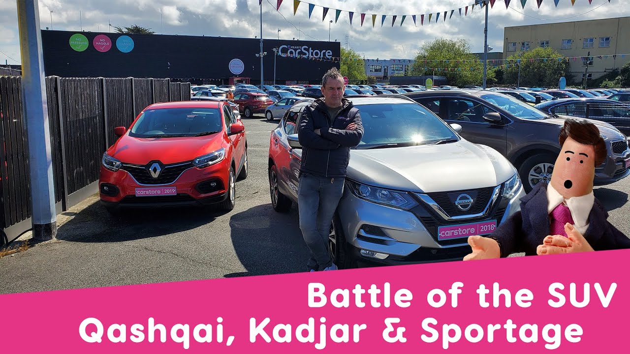 Battle of the Family SUV - Nissan Vs Renault Vs Kia