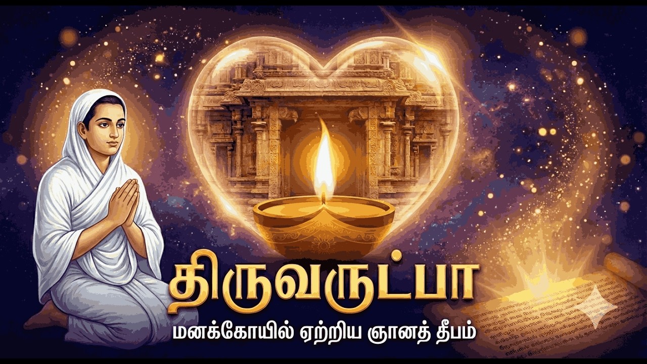 உங்கள் மனக்கோயிலில் ஞானத் தீபம் ஏற்றிவிட்டீர்களா? | வள்ளலார் காட்டும் பிரபஞ்ச ரகசியம். #வள்ளலார் 