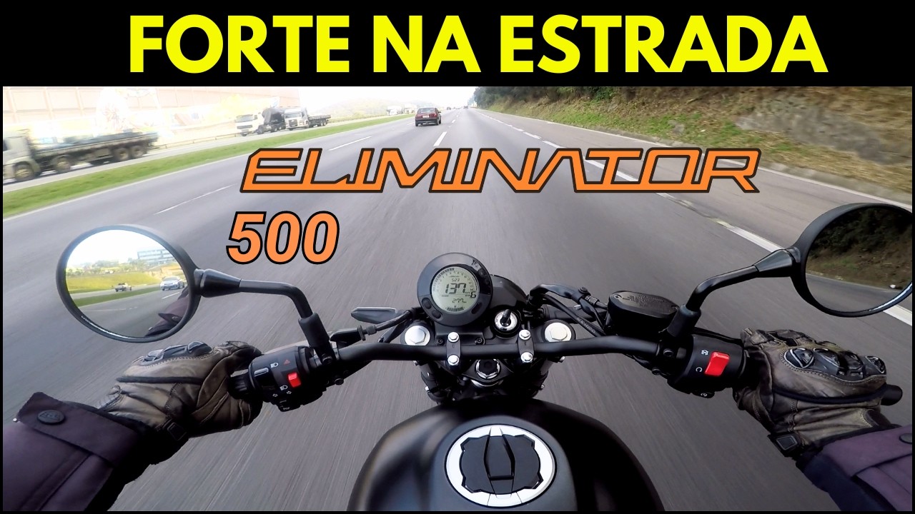 KAWASAKI ELIMINATOR 500 | DIVERSÃO GARANTIDA NA ESTRADA! SURPREENDEU!