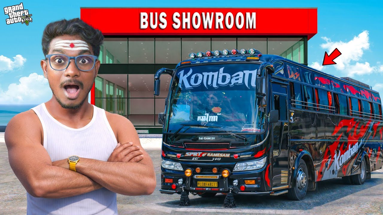 I Became a Komban Bus Showroom Owner in GTA 5 | Tamil Gameplay | SMG