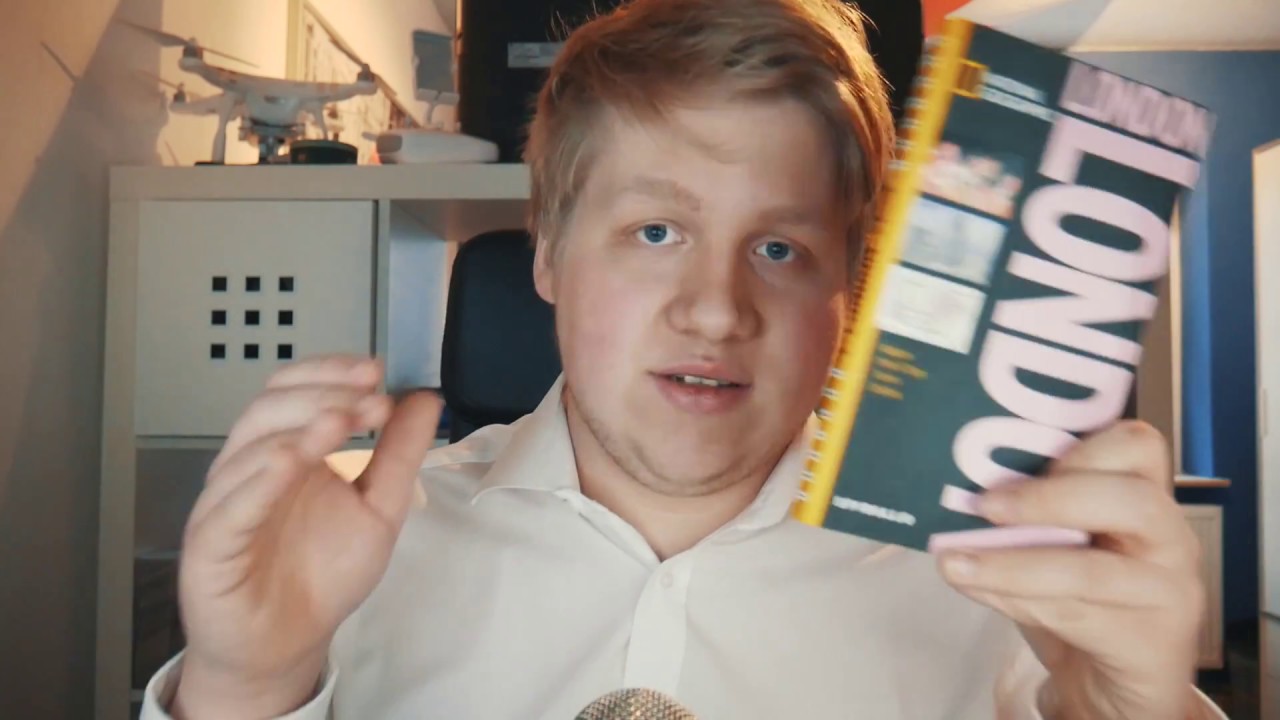ASMR German I Reisebüro, London Guide (Role Play, Deutsch)