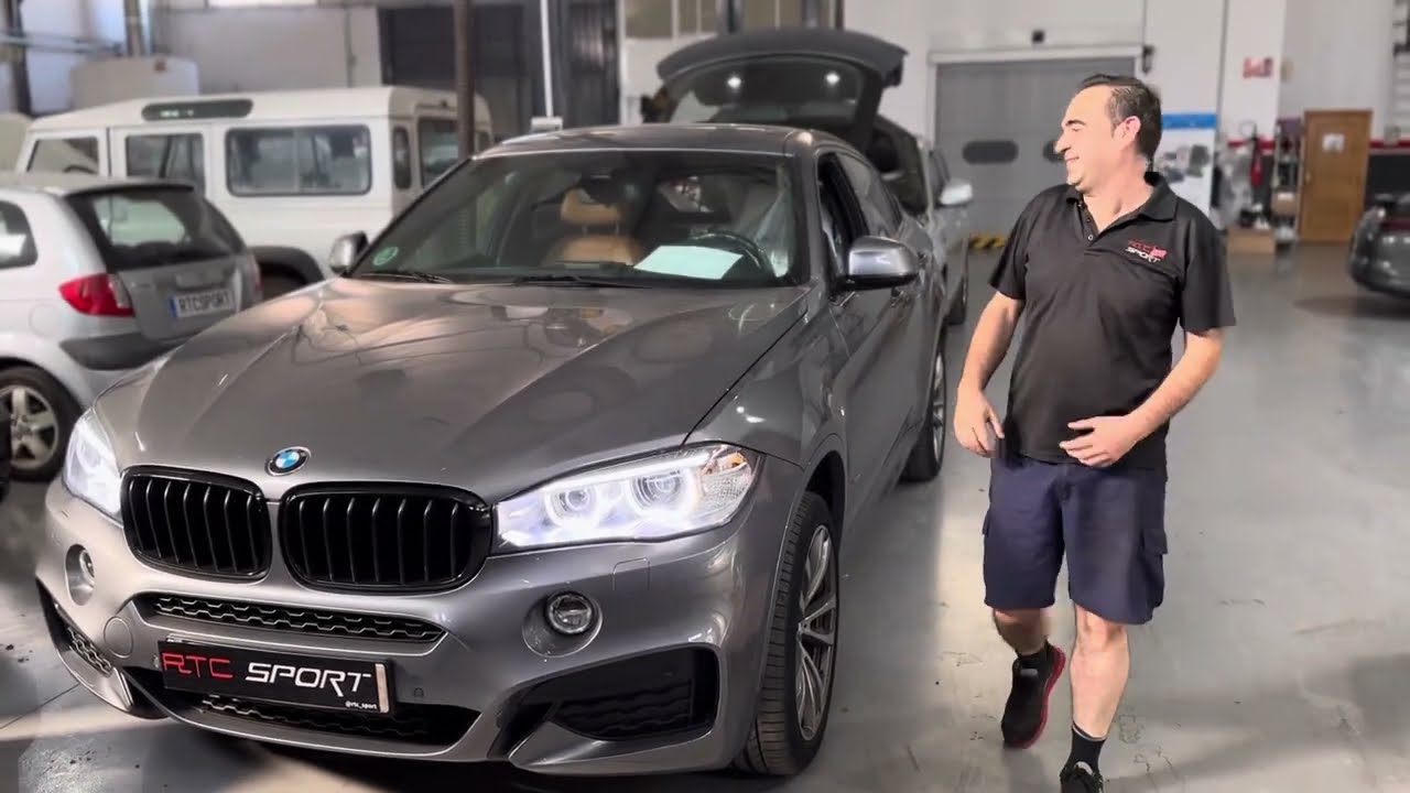BMW X6 2017 Avería de la apertura automática del portón trasero
