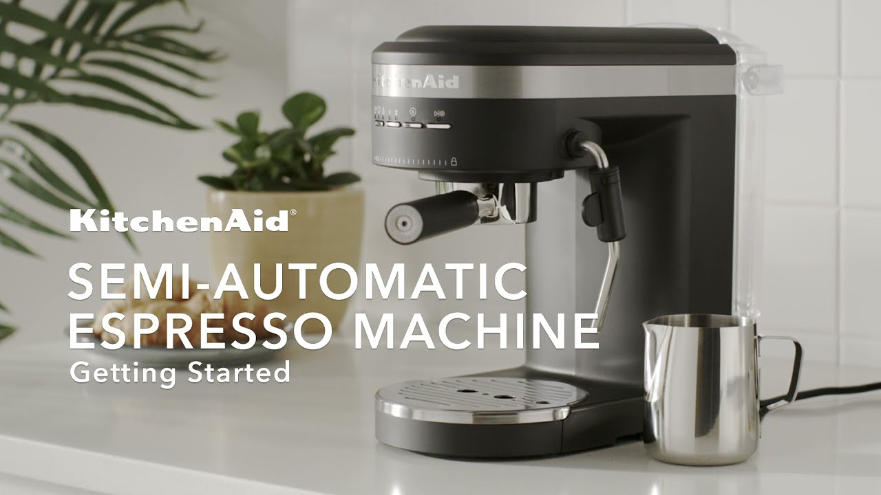 KitchenAid&reg; Espresso Machine: Getting Started