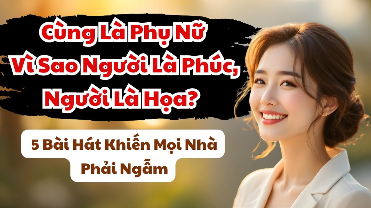 🔥 Cùng Là Phụ Nữ Vì Sao Người Là Phúc, Người Là Họa? 5 Bài Hát Khiến Mọi Nhà Phải Ngẫm #VuMinhMusic