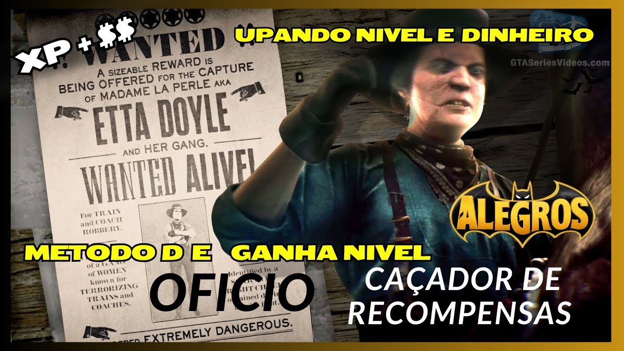 💰🔥 Como Ganhar XP e Aumentar Dinheiro no Ofício de Caçador de Recompensa no Red Dead 2 Online! 💰🔥