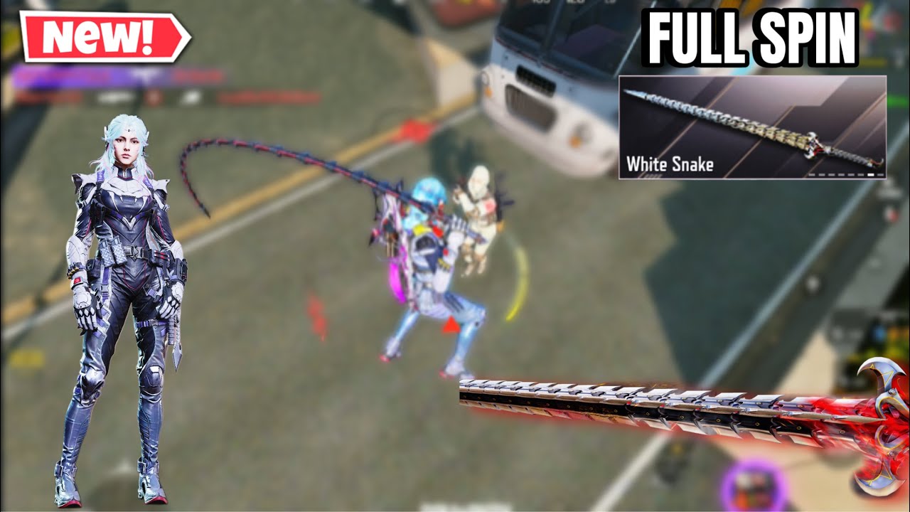 Full Spin Lucky Draw Mele serpent's Spine Legendary | Combo mele terbaik untuk saat ini | CODM