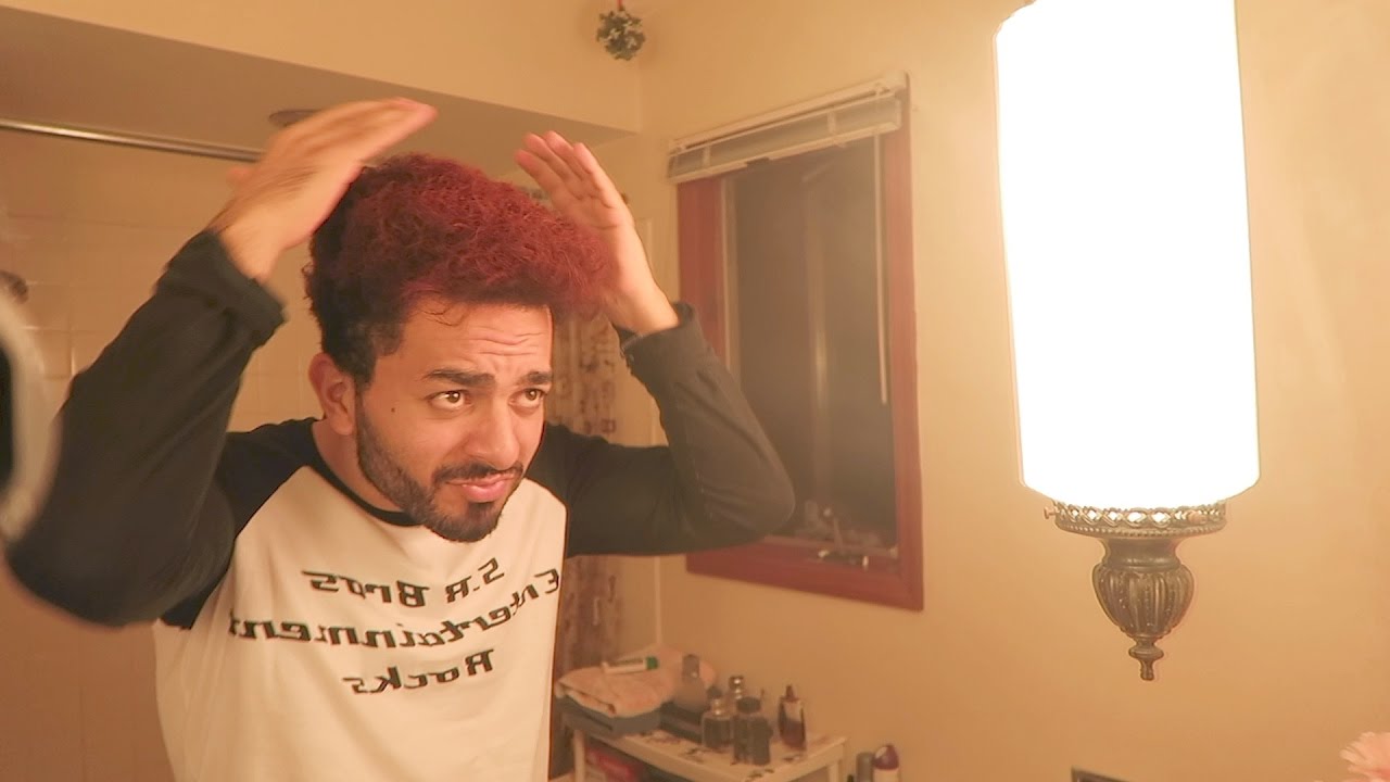 HE SPRAY PAINTED MY HAIR ORANGE!
