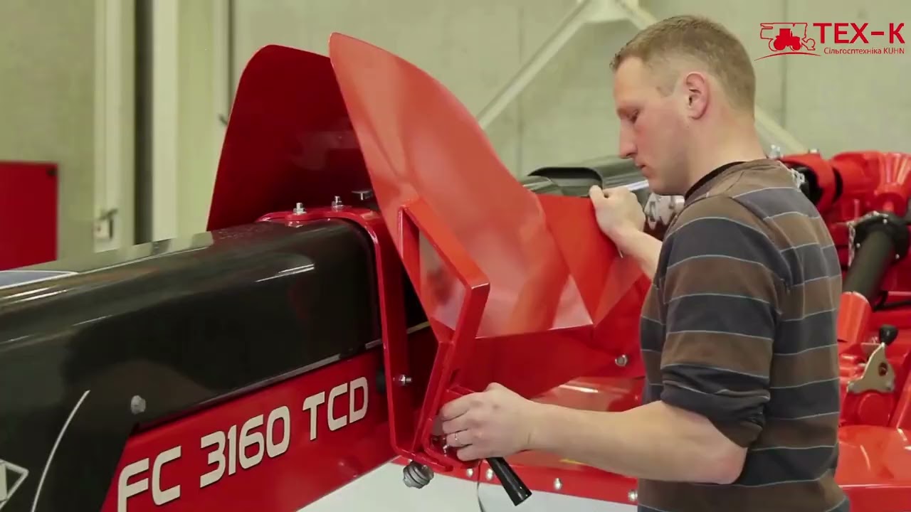 Готуємо косарку  KUHN FC 3160 TCD до роботи!