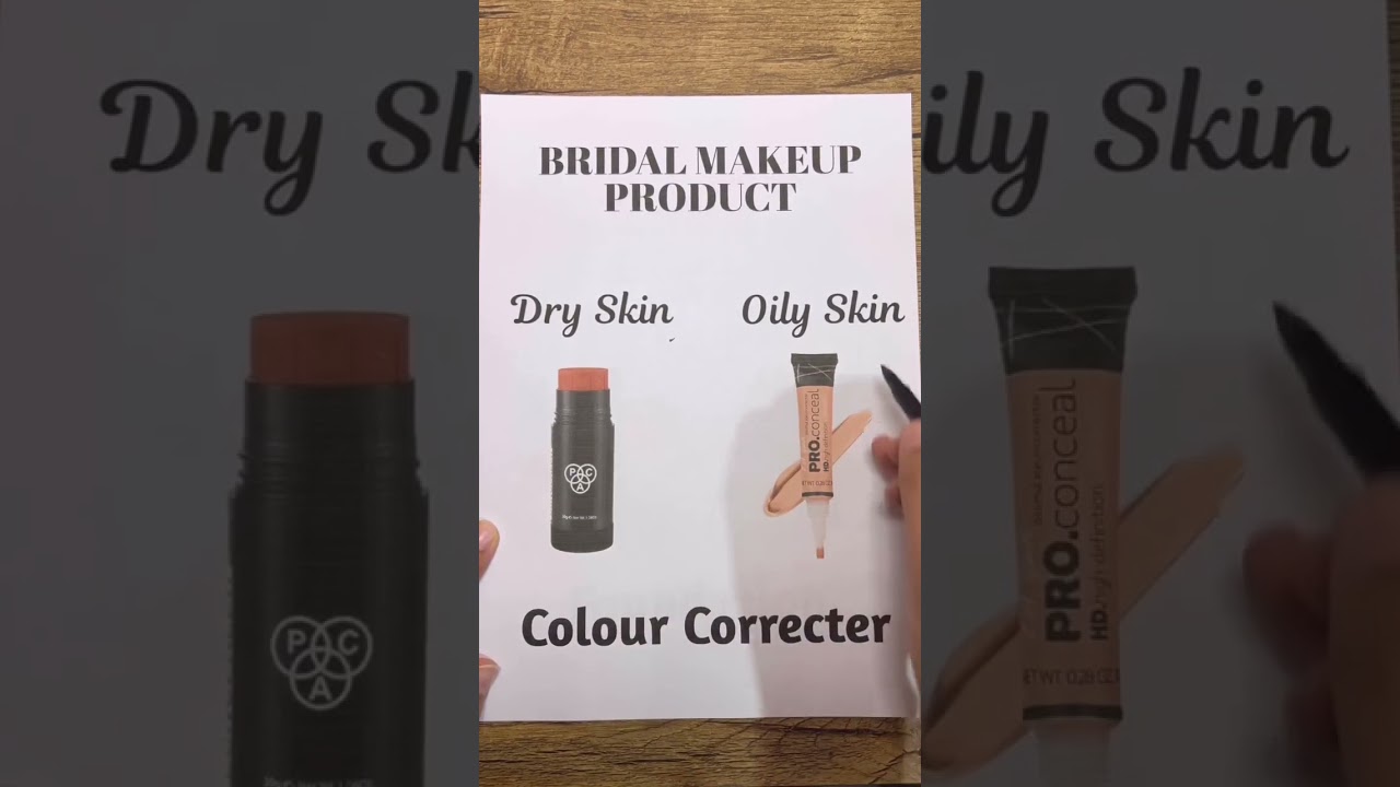 Bridal makeup products 