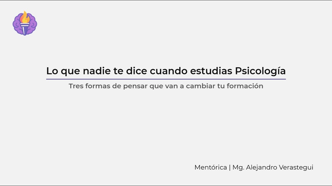 Lo que nadie te dice cuando estudias Psicología