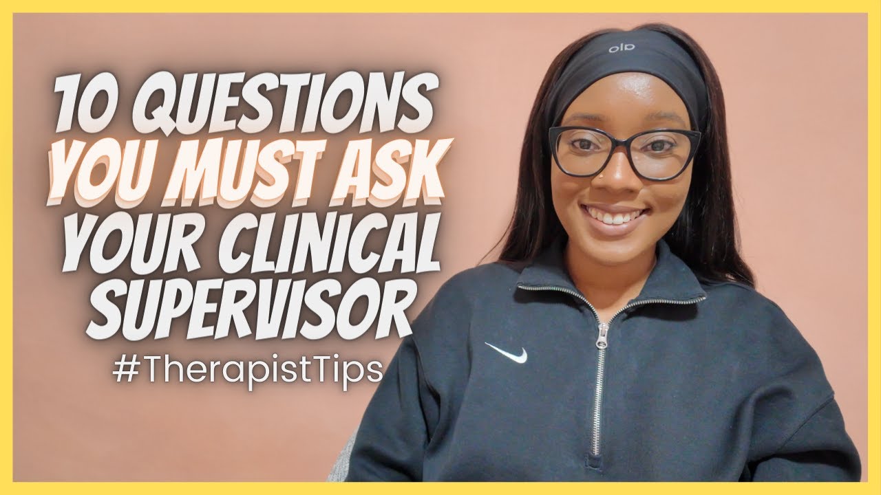 Ask These Essential Questions To Find The Perfect Clinical Supervisor | #TherapistTips
