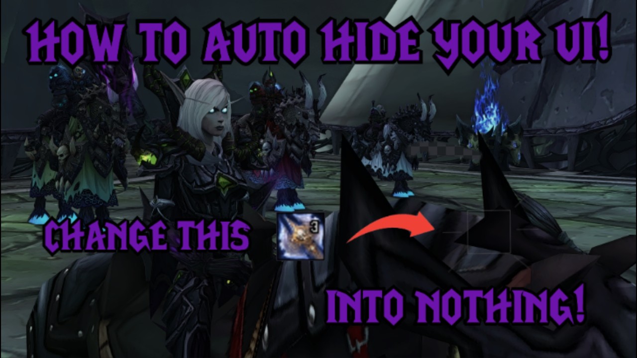 WoW UI Auto-Hide Guide – Tartan, ElvUI & UI AutoHide Setup