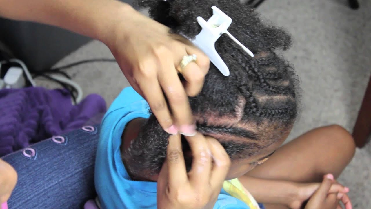 &hearts;&hearts; Natural Little Girl Hair Style &hearts;&hearts;