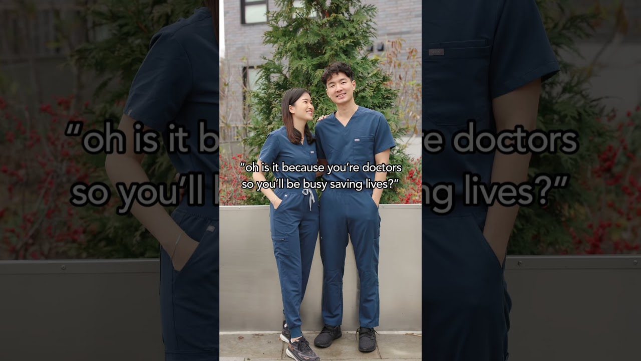 sorry we can&rsquo;t make it this weekend! #couples #couple #residency #medical