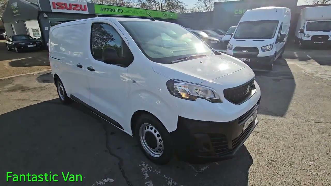 NV71EWM Peugeot Expert 1.5 BlueHDI 6d 102 bhp Euro 6 Diesel in White on 41,000 Miles