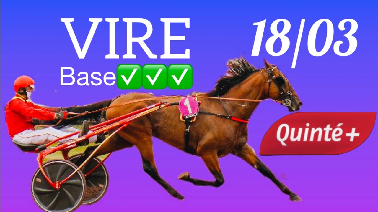 PRONOSTIC PMU QUINTÉ du JOUR MERCREDI 18 MARS 2026