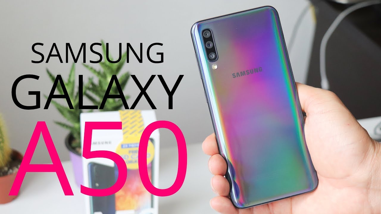 Samsung Galaxy A50 Unboxing Para Latinoamerica en español
