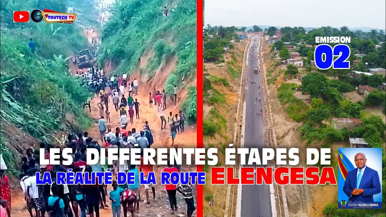 N°02 : ELENGEASA - LES DIFFÉRENTES ÉTAPES DE LA CONSTRUCTION DE LA ROUTE !