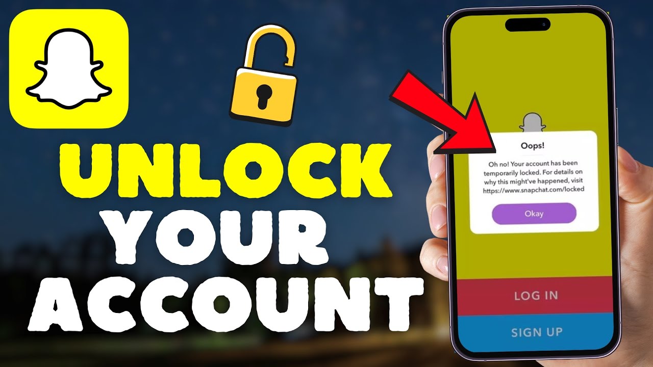 How To Unlock Permanently Locked Snapchat (2025) [EASY!]