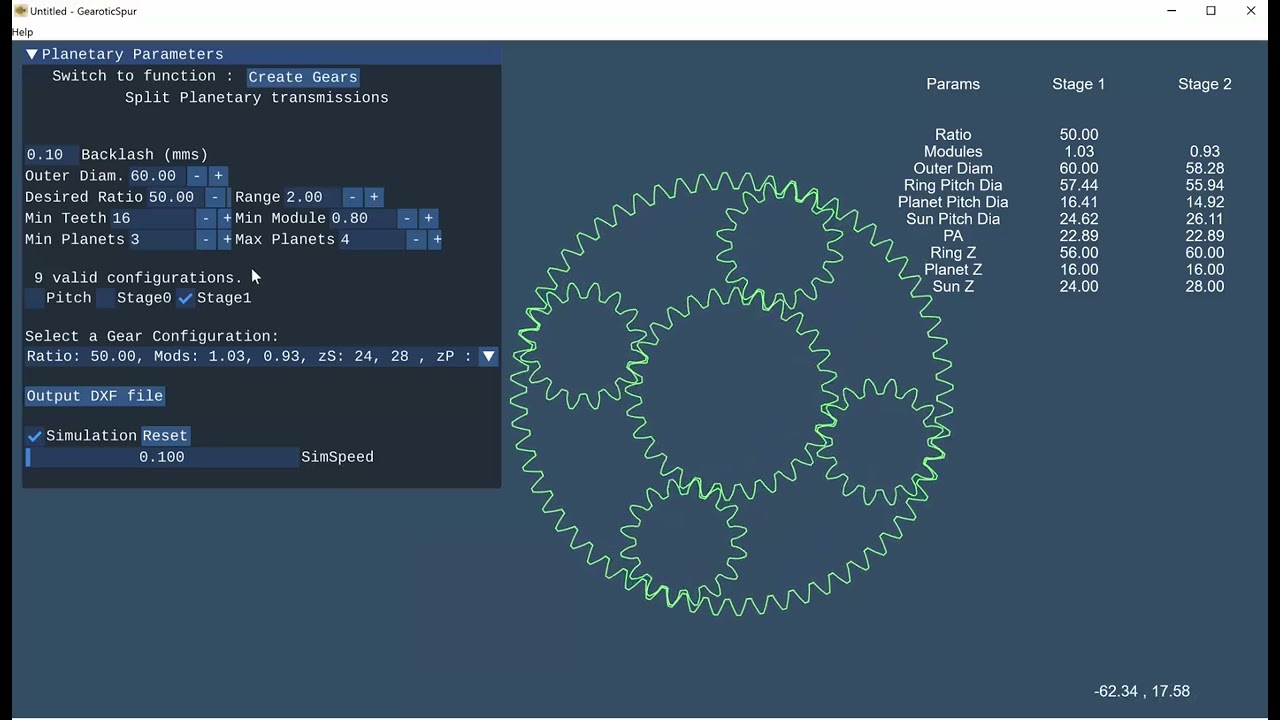 Split Ring Planetary