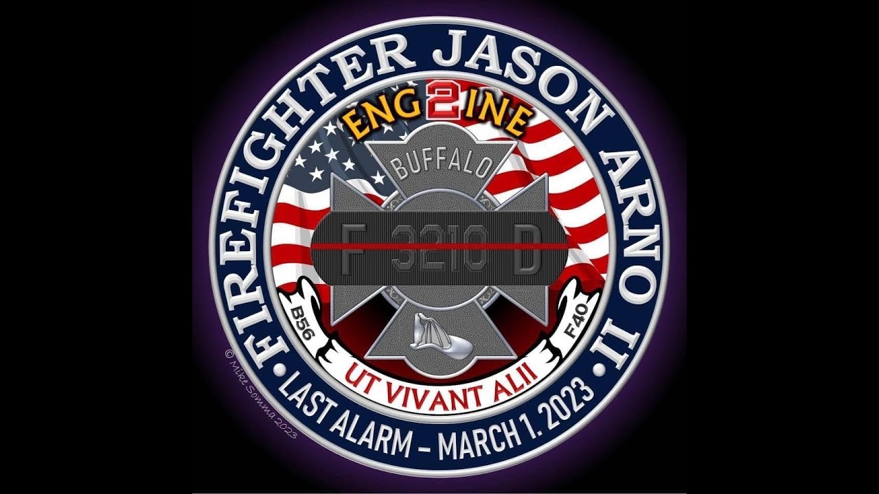 Buffalo Firefighter Jason Arno Honor Procession
