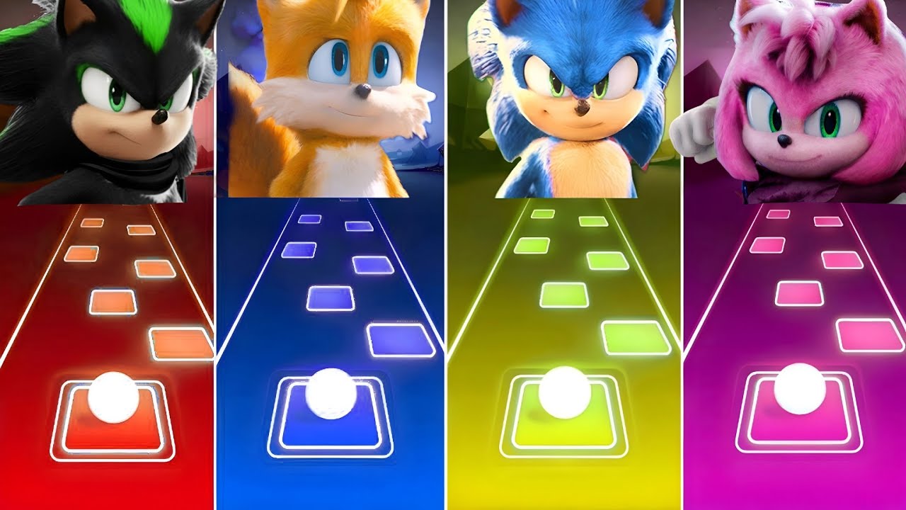 🔴 Sonic SUPER 😱 OTHER HEDGEHOG 3 Tiles Hop 🎯 Cedm rush 🟢 #143