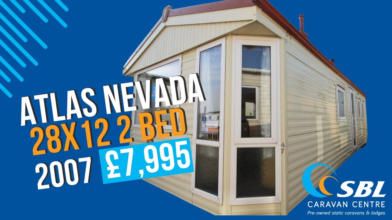 Atlas Nevada 28x12 2 bed 2007 42403 Walkthrough Preowned Static Caravan For Sale Offsite Guided Tour