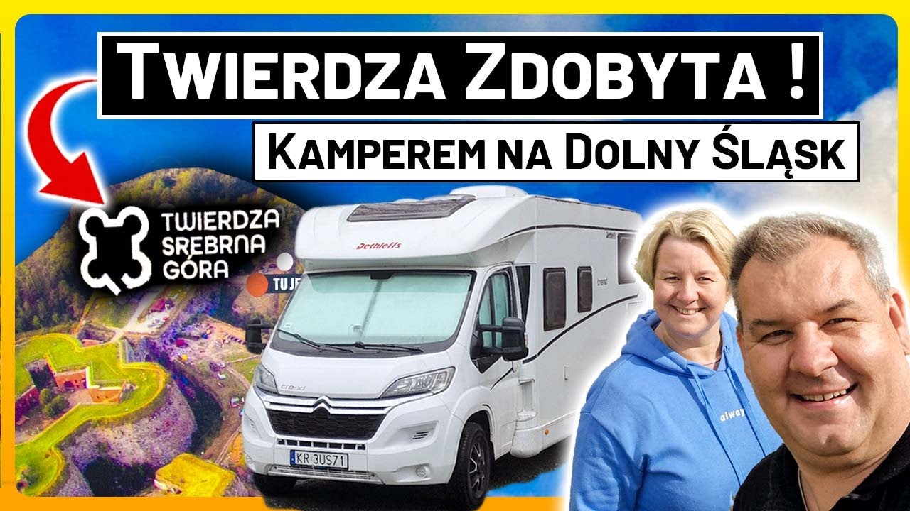 TWIERDZA SREBRNA GÓRA ZDOBYTA! Zamknięte Błędne Skały i Najlepsza Knajpka - Kamperem na Dolny Śląsk