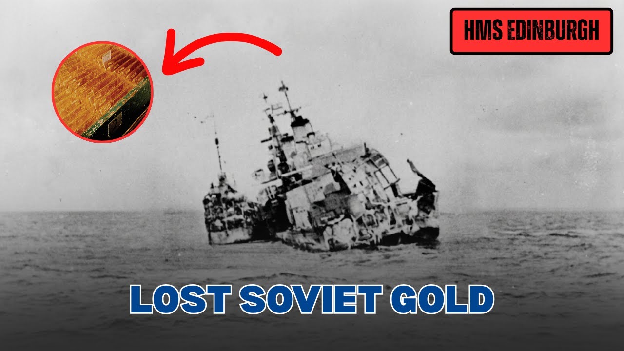 Salvaging HMS Edinburgh: 4.5 Tons of Soviet Gold at 800 Feet