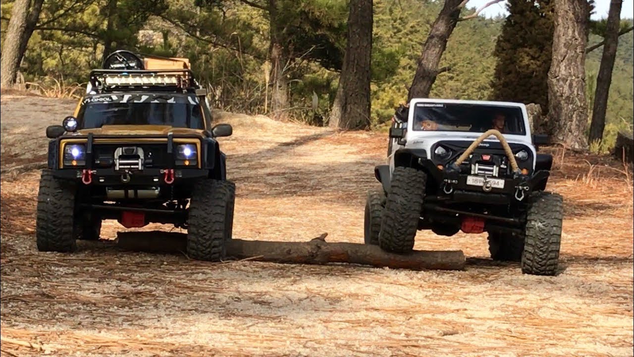 Axial SCX10 II 2000 Jeep Cherokee & JK Rubicon Wrangler