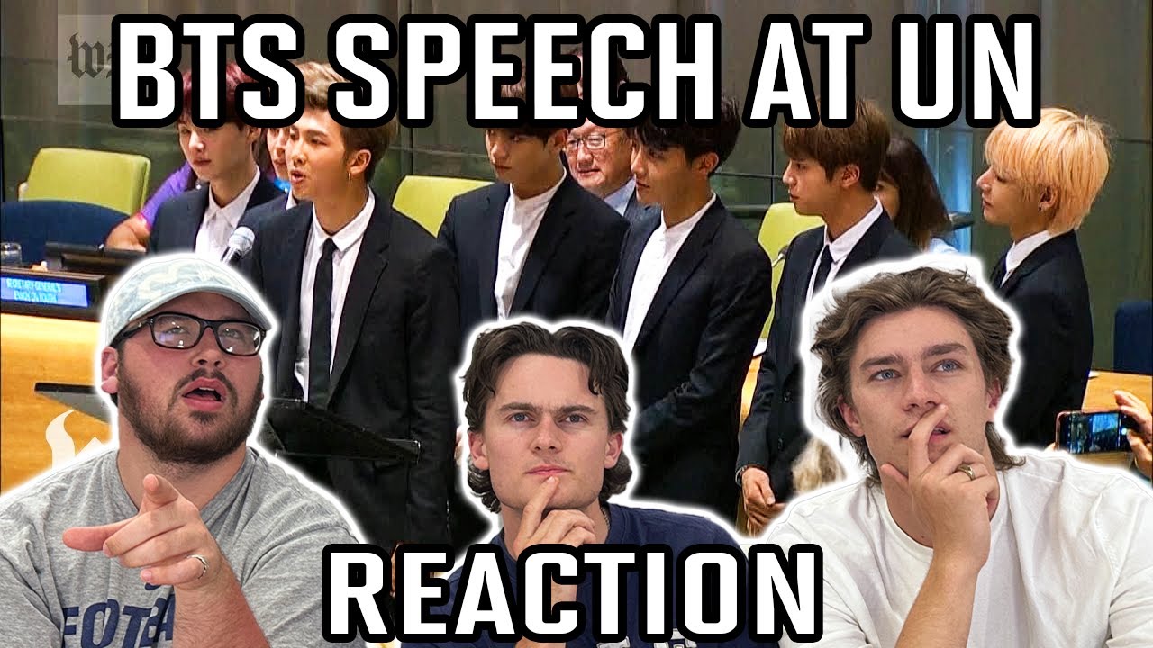 K-POP NEWBIES WATCH BTS SPEECH AT UN!