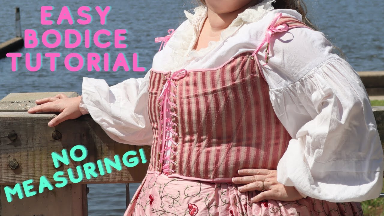 Easy Bodice Tutorial | Our Flag Means Death Cosplay