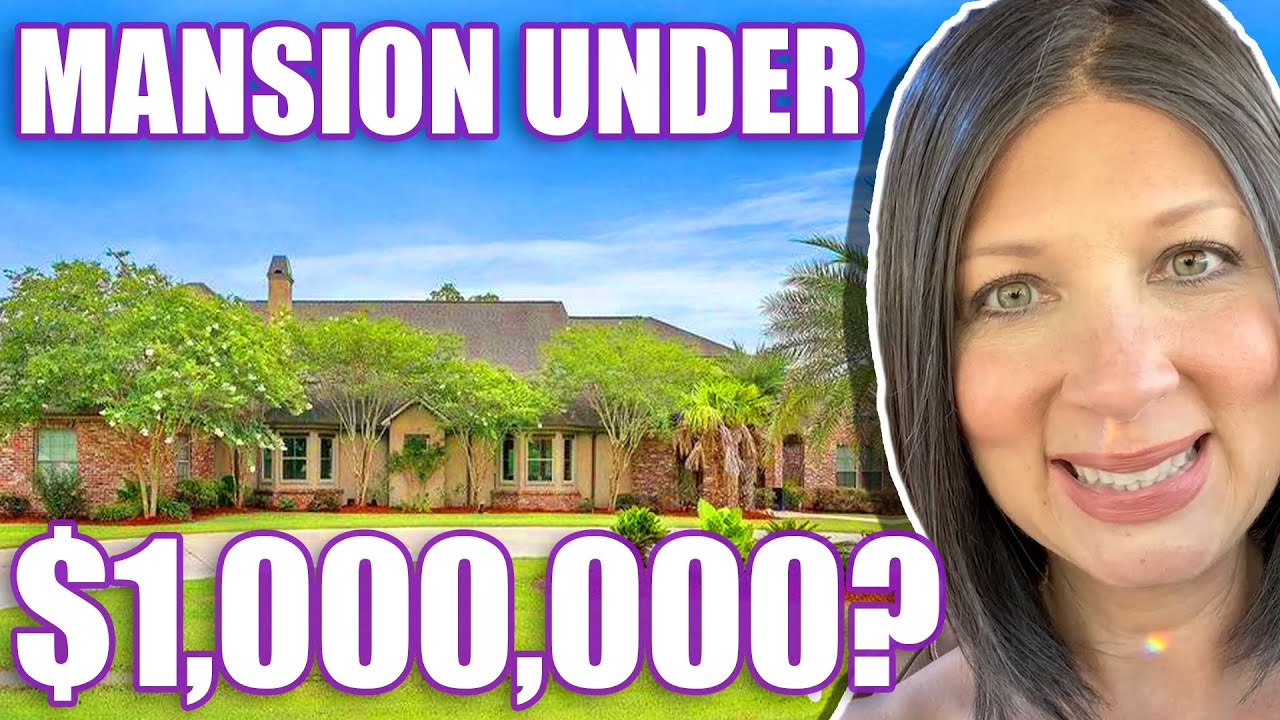MANSION UNDER $1,000,000 in Saint Amant Louisiana! | Moving to Saint Amant Louisiana