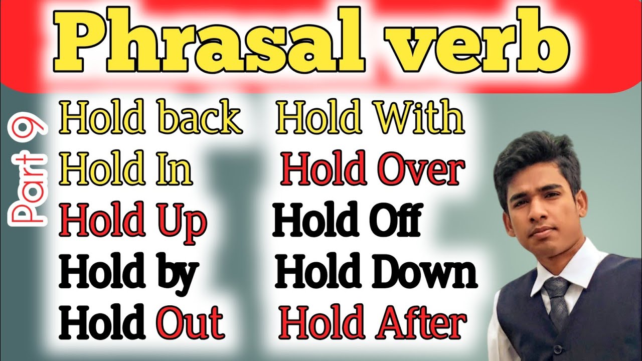 Phrasal Verb with Hold || Hold के सभी Phrasal verb || Group Verb