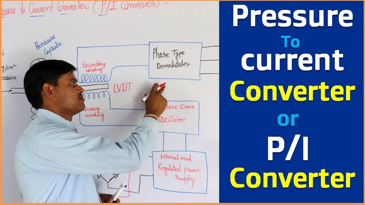 Pressure to Current Converter or P to I Converter in Hindi -