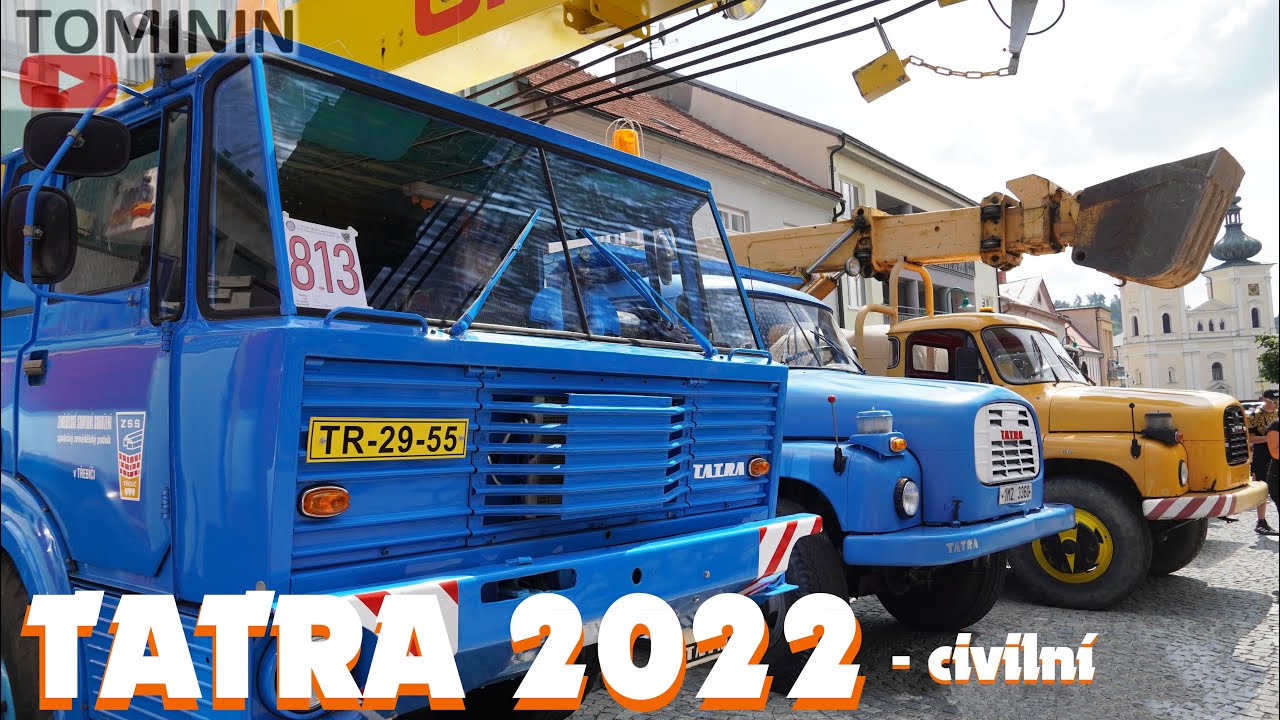 Nákladní automobil Tatra na srazech 2022 | Old truck on meeting in Czech republic 🚒 🚛🚚