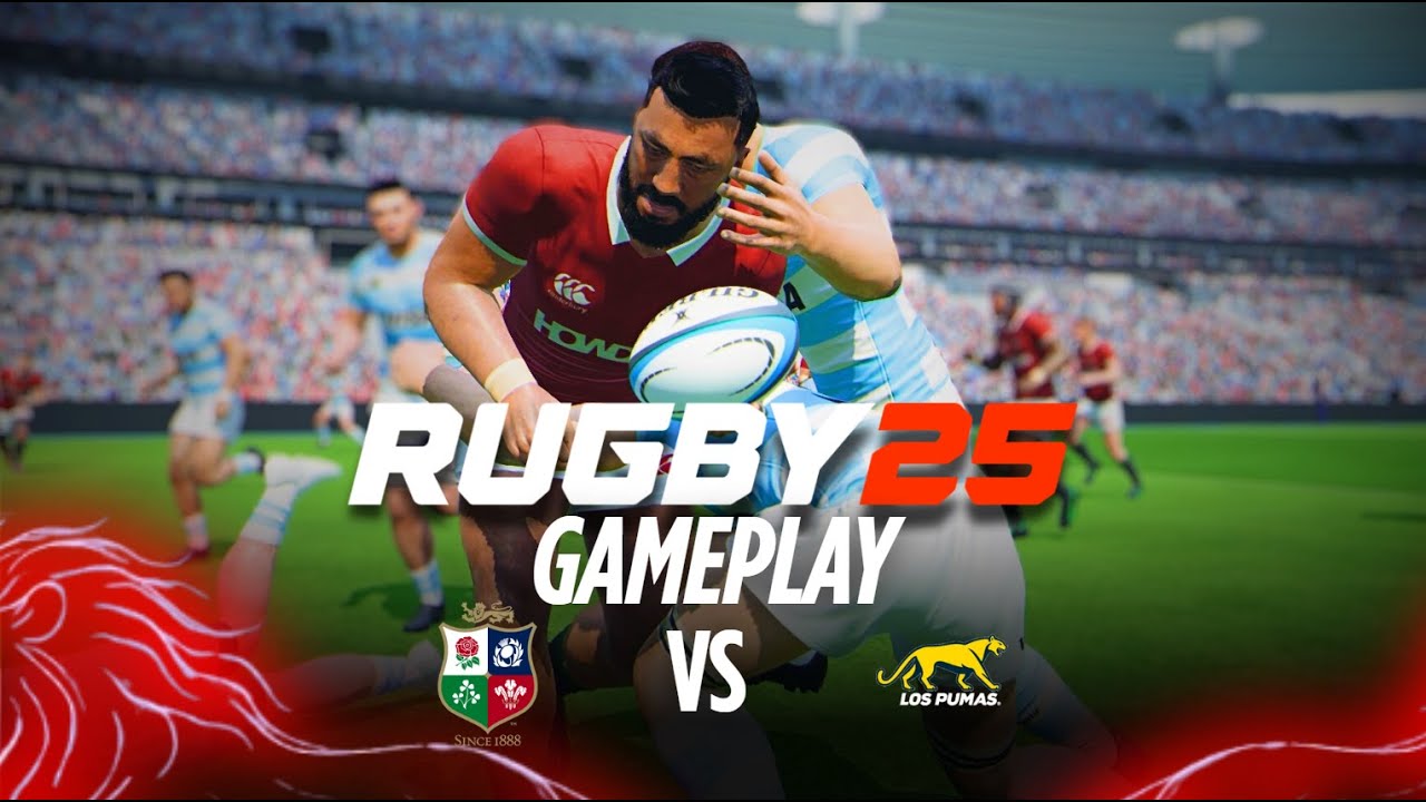 Rugby 25 | BRITISH & IRISH LIONS vs ARGENTINA | 2025 Australia Lions Tour