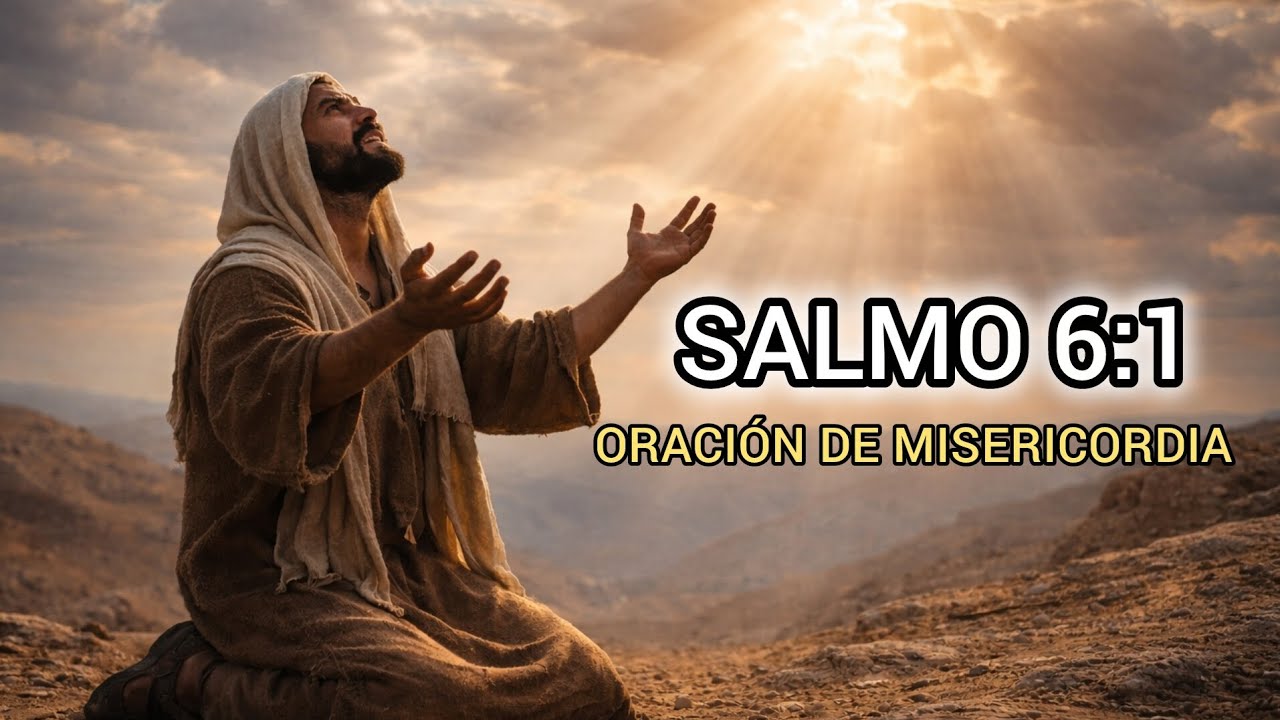 SALMO 6 Oracion pidiendo misericordia  🙏 Plegaria en la tribulación Capitulo 6 Versiculo 1