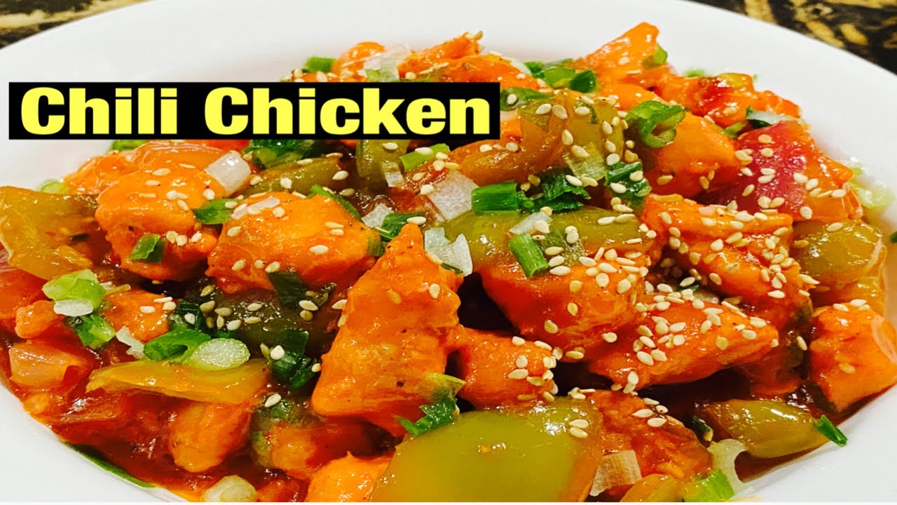 Chilli Chicken Recipe| Chicken Chilli Recipe| Indo-Chinese Chicken Chilli Recipe