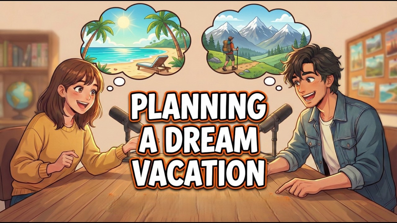 Planning Your Dream Vacation! ✈️ | Easy English Listening Practice