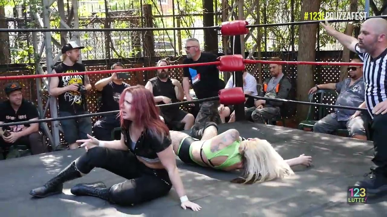 Heavy Rox vs Jessika Black - 123 Lutte! Pouzza Wrestling
