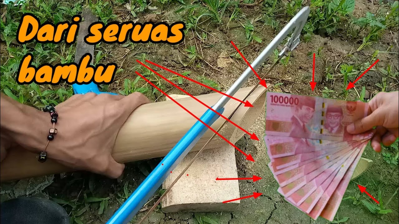 CARA MEMBUAT KALIGRAFI DARI BAMBU