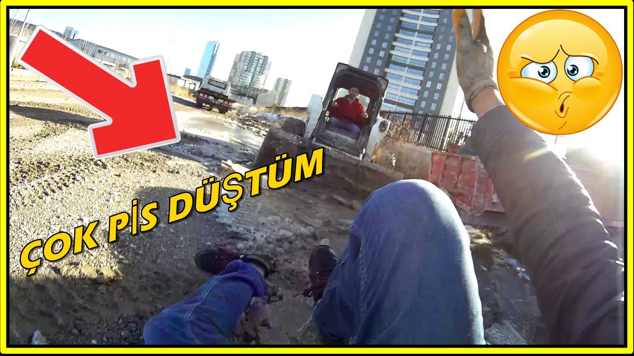 Çamura Düştüm / Sokağa çıkma yasağinda işe gitmek /Traktör römork taşıdım